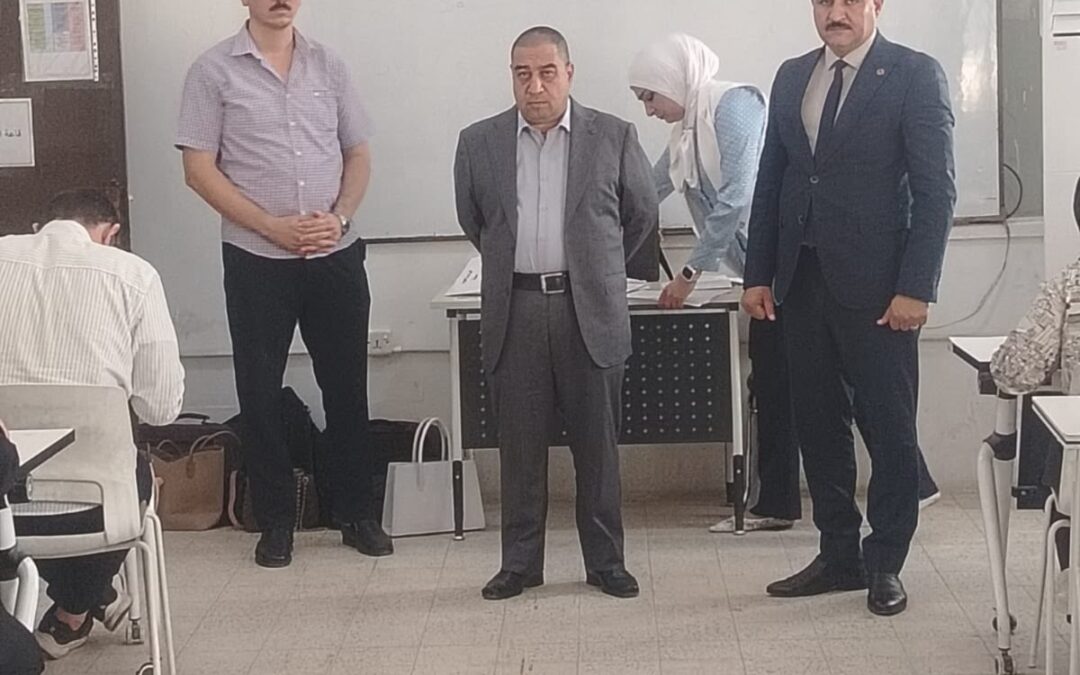 انطلاق امتحانات الدور الثاني لطلبة الدراسات العليا في كلية الإدارة والاقتصاد